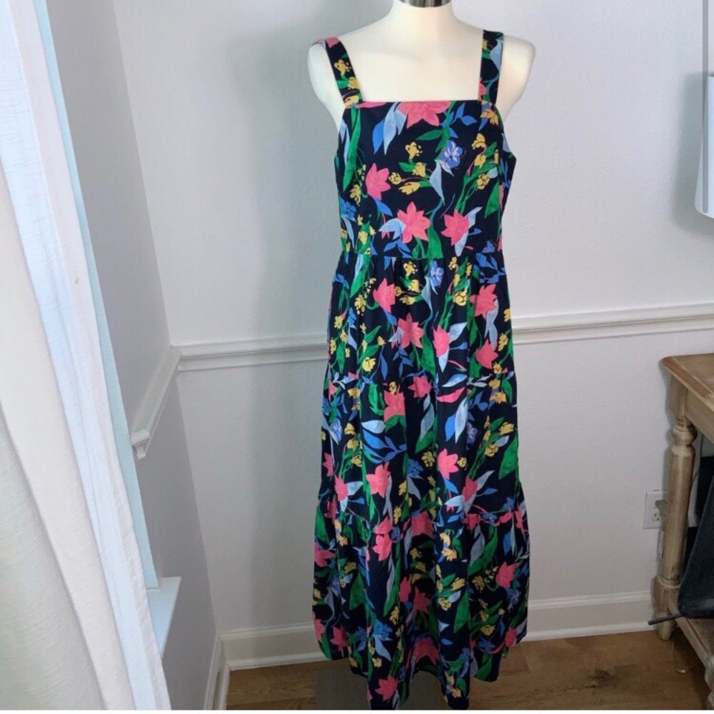 J crew maxi floral dress new with tags